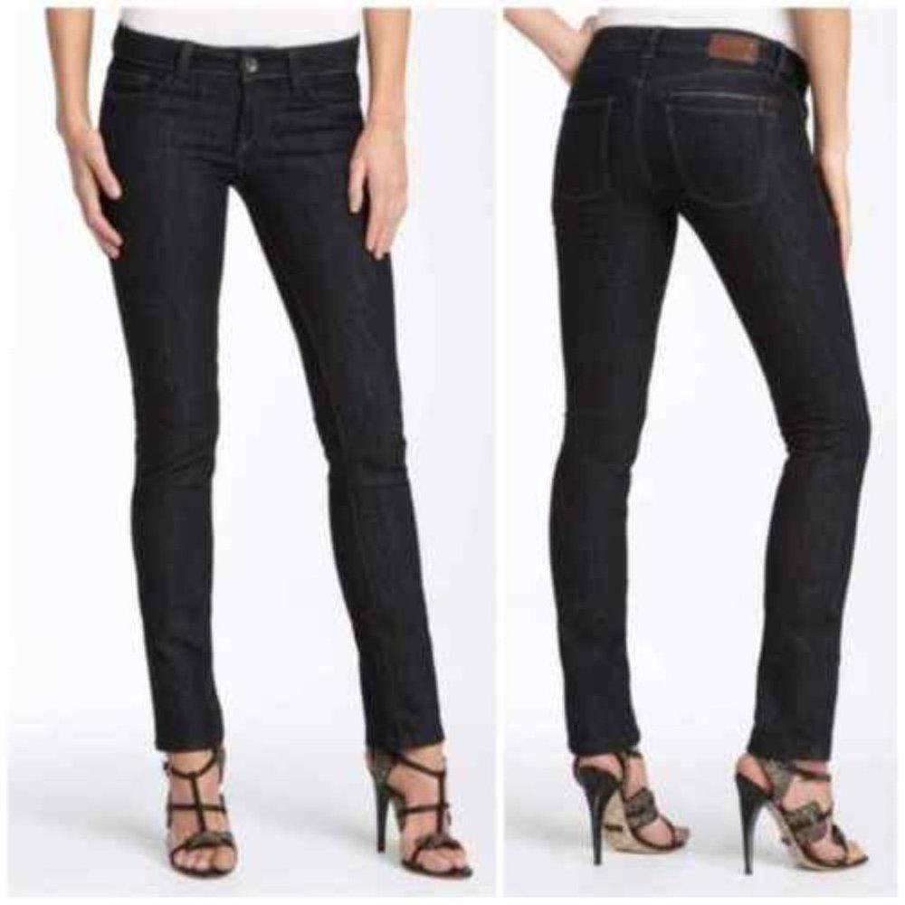 DL1961 'Jessica' Low Rise Y2K Style Black Skinny Jeans | Size 28